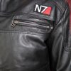 Mens Commander Shepard Mass Effect N7 Leather Jacket