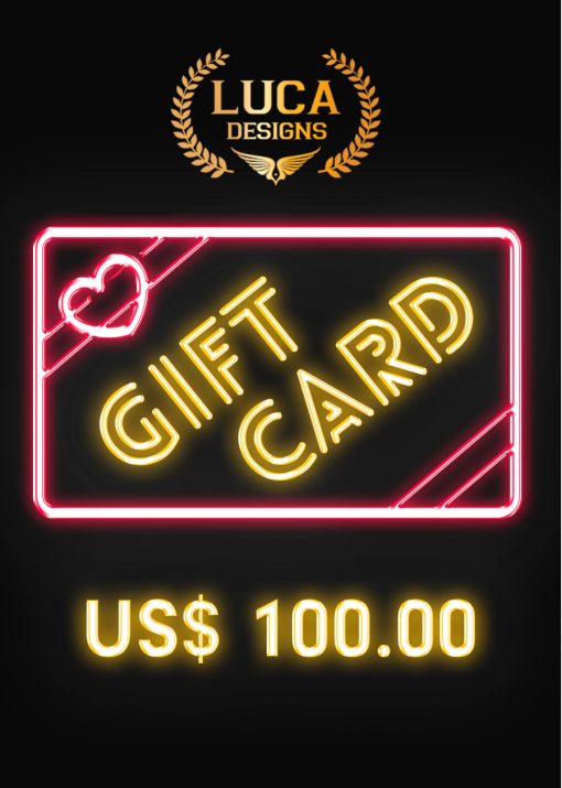 Luca Designs Gift Card US$100.00