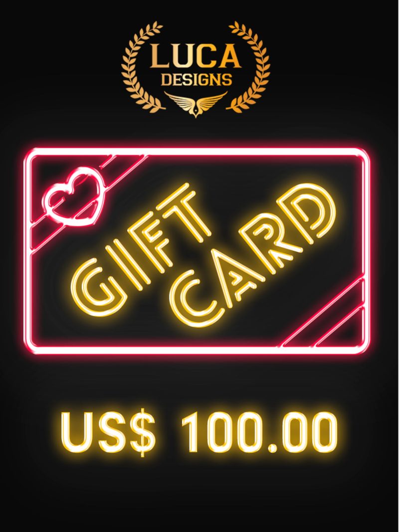 Luca Designs Gift Card US$100.00