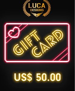Luca Designs Gift Card US$50.00