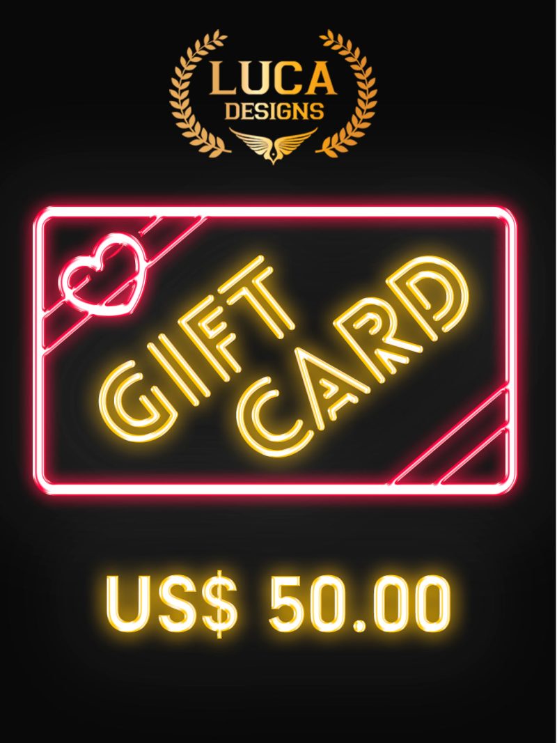 Luca Designs Gift Card US$50.00