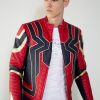 Mens Spider-Man Peter Parker Leather Jacket