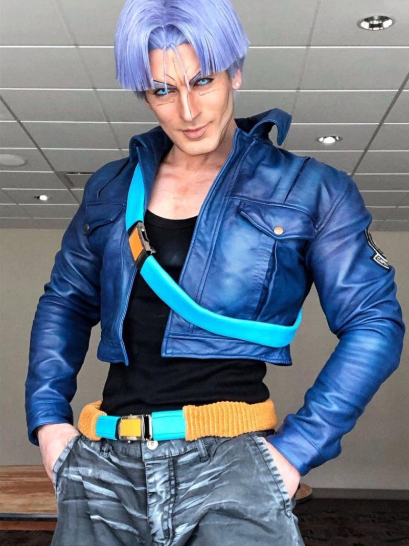 Future Trunks Leather Jacket Cosplay