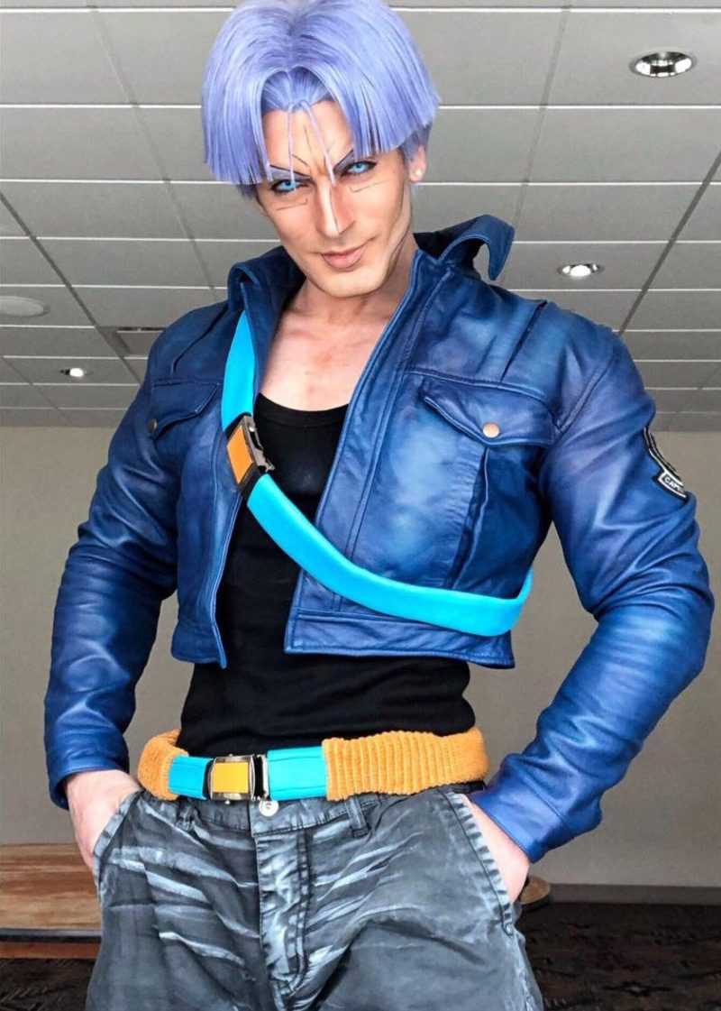 Future Trunks Leather Jacket Cosplay