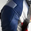 Mens Overwatch Soldier 76 Jacket Blue