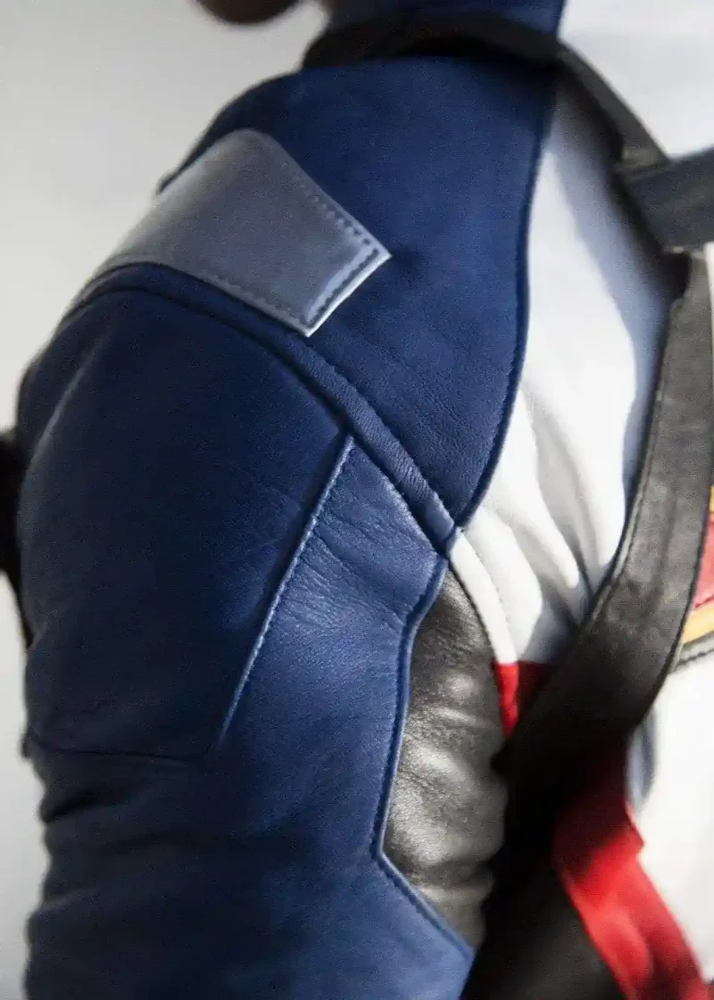 Mens Overwatch Soldier 76 Jacket Blue