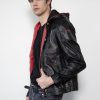 Jason Todd Redhood Limited Edition Blackout Collection Leather Jacket