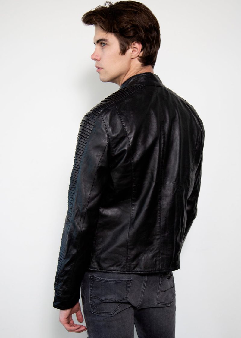 Rebel Pilot X-Wing Black Leather Jacket
