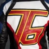 Mens Overwatch Soldier 76 Jacket Blue