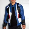 76-Soldier-Leather-Blue-And-White-Jacket-Buy