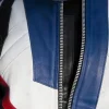 Mens Overwatch Soldier 76 Jacket Blue