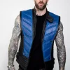 mortal kombat subzero leather armor jacket