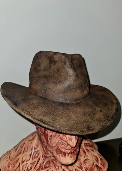 Nightmare On Elm Street Deluxe Weathered Freddy Krueger Fedora