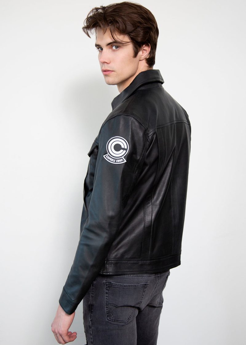 Future Trunks Black DBZ Leather Jacket Limited Edition