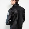 Dragon Ball Z Future Trunks Black Leather Jacket Limited Edition Back