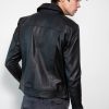 Dragon Ball Z Future Trunks Black Leather Jacket Limited Edition Back