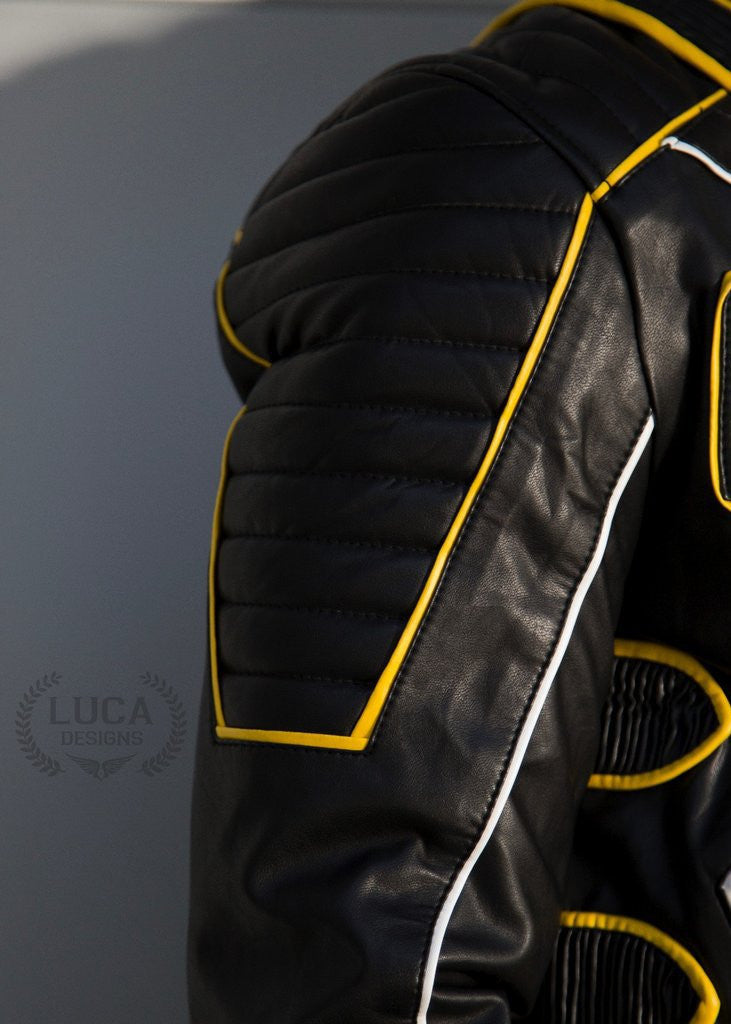 Mens Hugh Jackman X MEN 3 Wolverine Leather Jacket