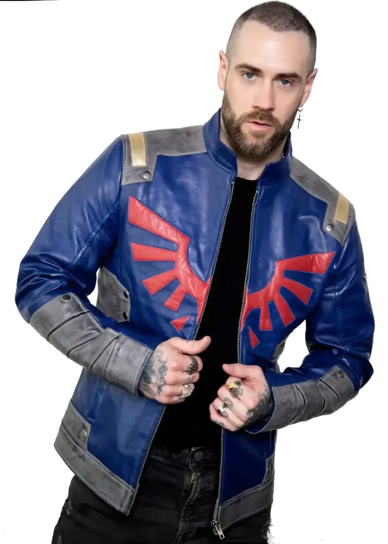 Blue Leather Legendary Jacket | Legend of Zelda Jacket