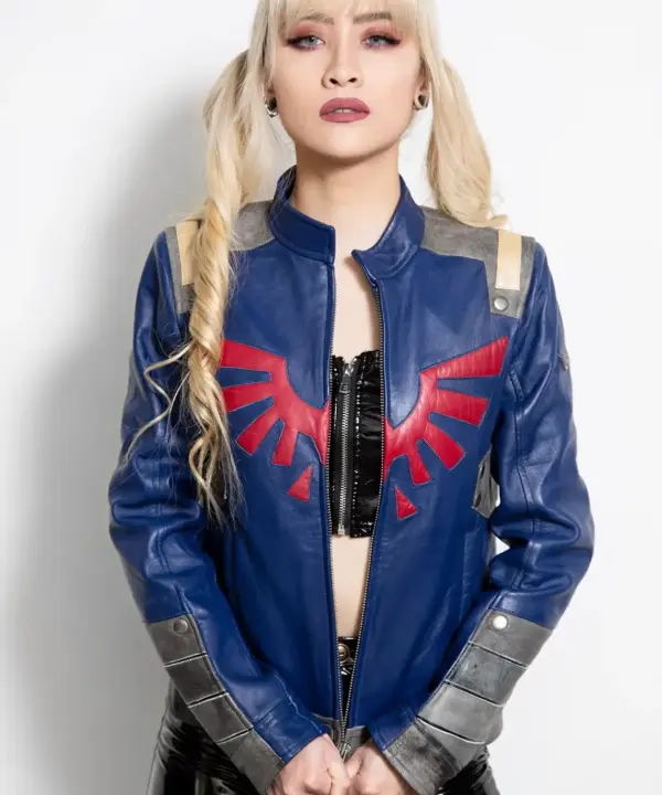 princess zelda hyrule eagle leather jacket