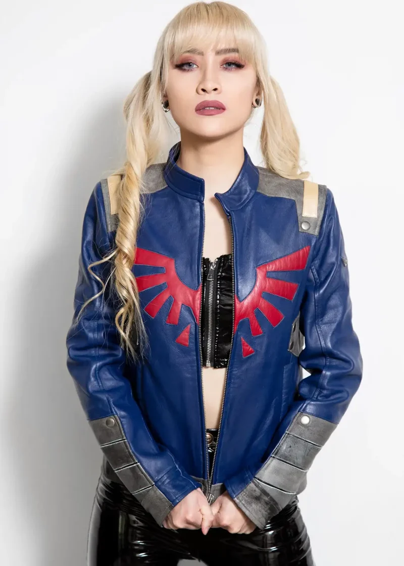 princess zelda hyrule eagle leather jacket