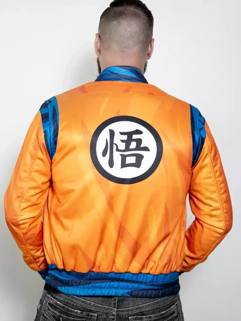 mens goku anime bomber cosplay