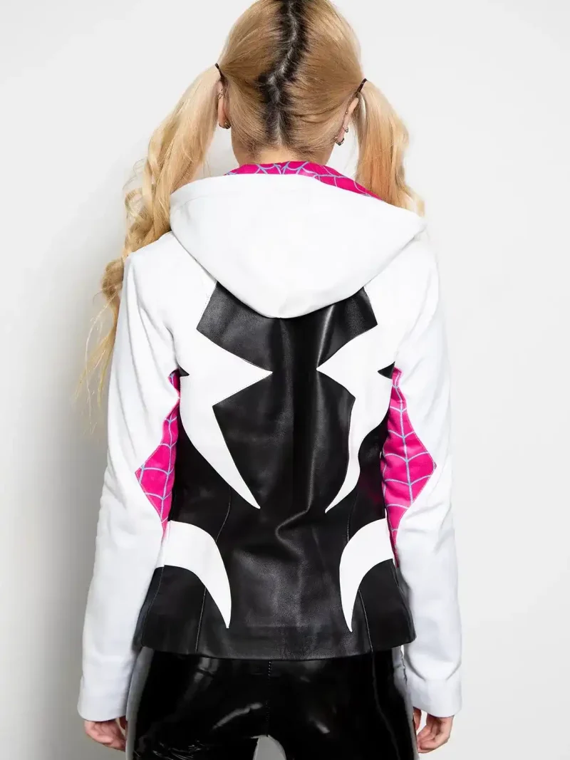 spider gwen leather cosplay