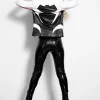 spider gwen biker leather jacket
