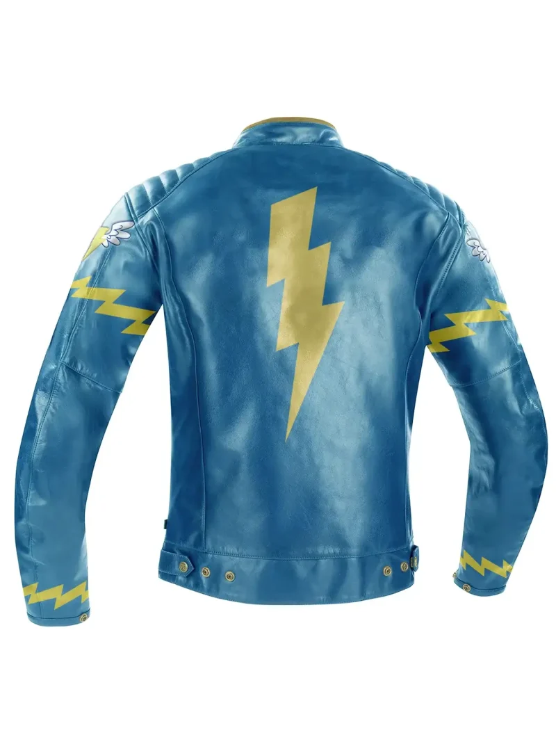 blue wonderbolts rainbow dash leather jacket my little pony