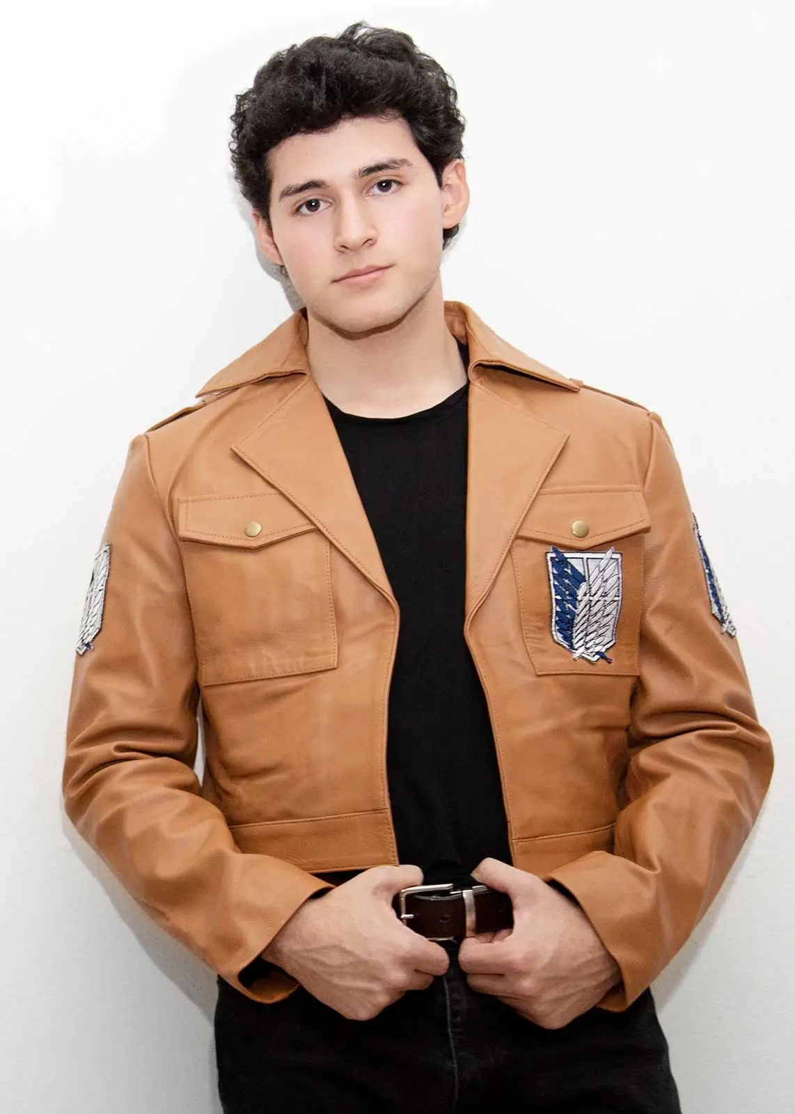Leather Denim Jacket - Rugged & Iconic