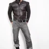 Motorcycle jacket with armor