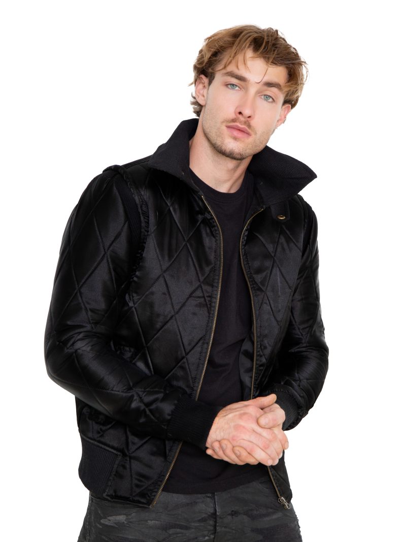 Drive Scorpion Bomber Jacket Blackout Version
