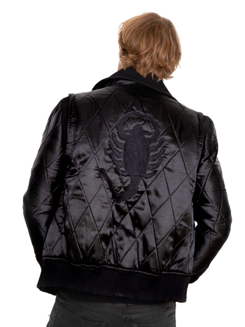 Drive Scorpion Bomber Jacket Blackout Version