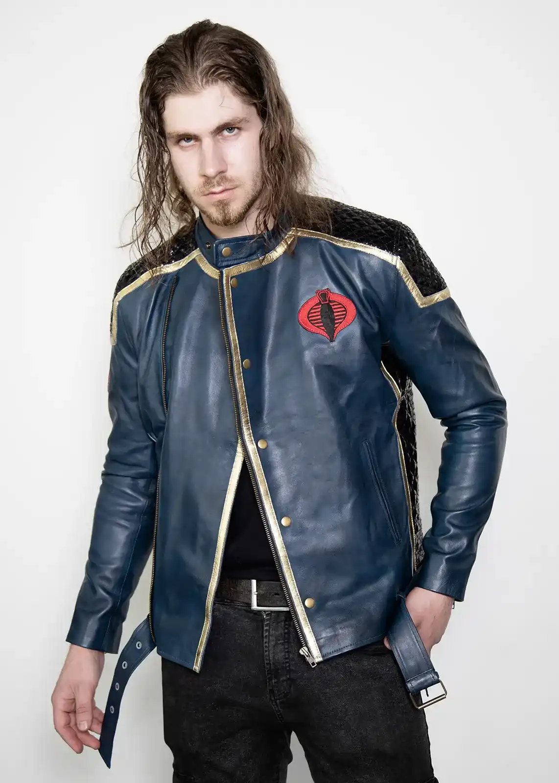 【glowny】24FW G LEATHER JACKET GLOWNY] G LEATHER JACKET (BLACK) – SellerWork