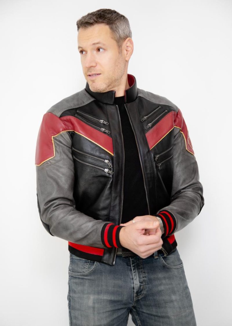 spider man into the spider verse jacket