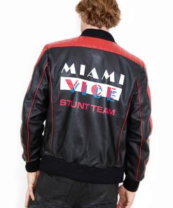 Miami Vice Fall Guy Leather Jacket