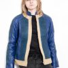 Fallout Soldier Blue Leather Jacket