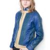 Fallout Soldier Blue Leather Jacket