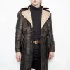 Fallout Elder Maxson Battle Coat Leather Trench