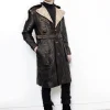 Fallout Elder Maxson Battle Coat Leather Trench