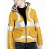 Cyberpunk Edgerunner David Martinez Yellow Leather Jacket