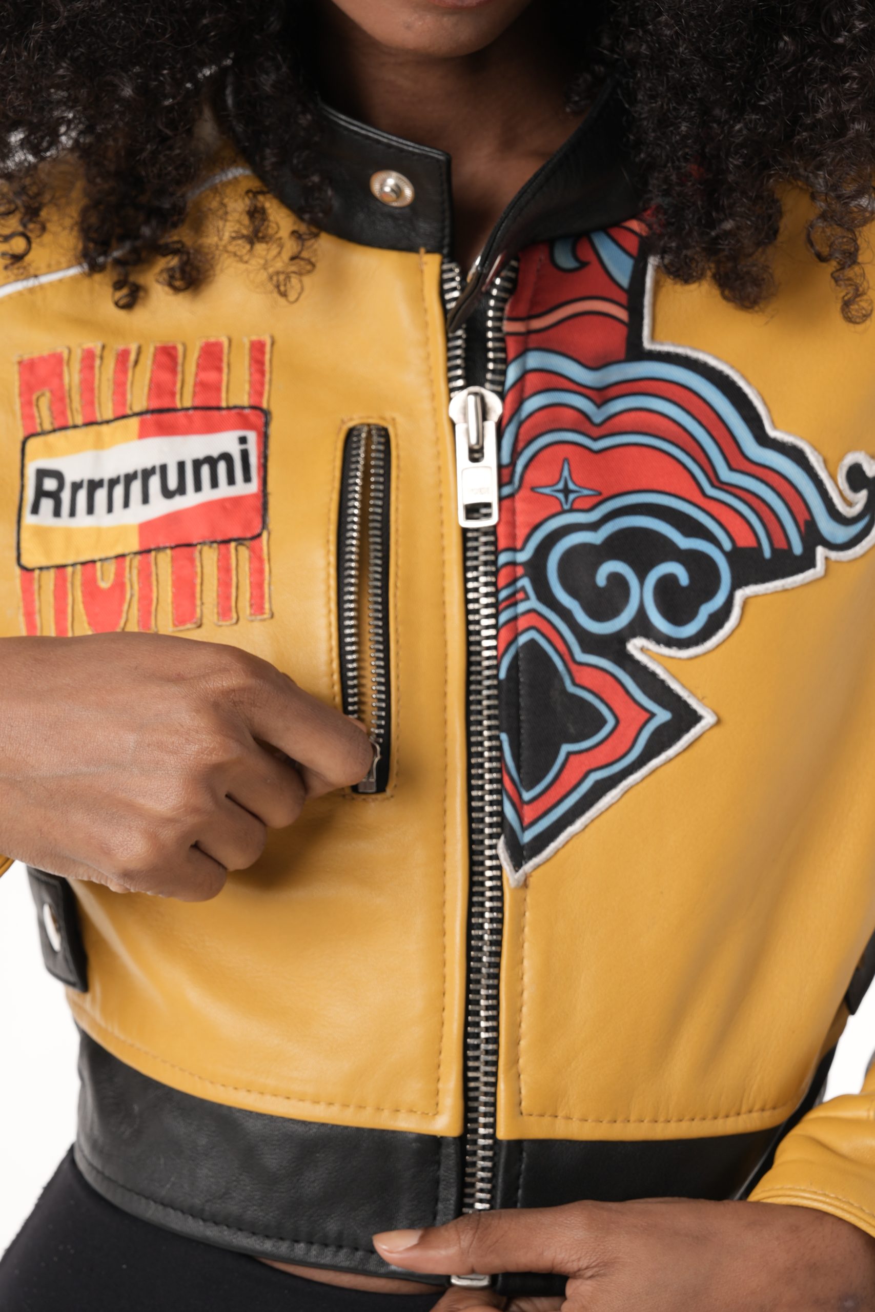 Design details of the Luca Designs Rumi Jacket